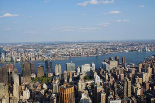 New York Skyline vom Empire State Building